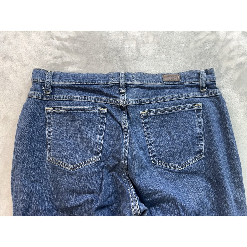 Riders By Lee Jean Women Plus Sz 16p Blue Relaxed Straight Baggy Western Cowgirl - Picture 3 of 12